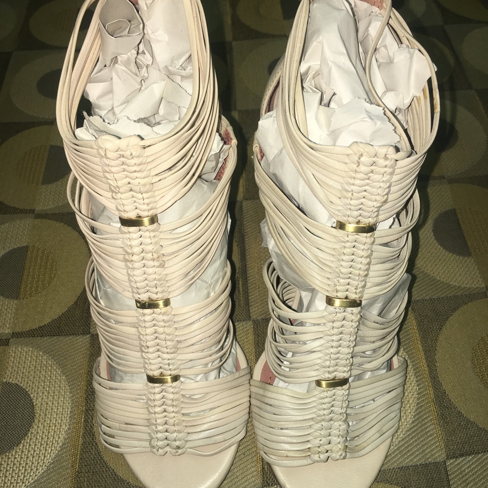 Vince Cameron Alan caged heels